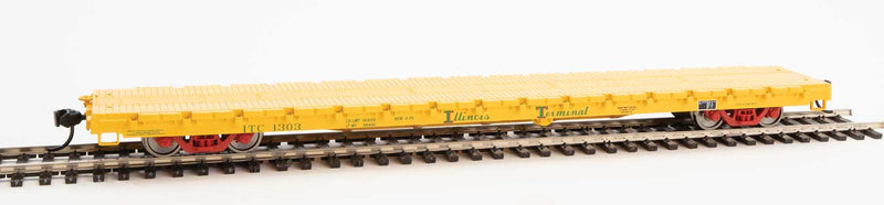 WalthersMainline 910-5370 60' Pullman-Standard Flatcar - Ready to Run -- Illinois Terminal