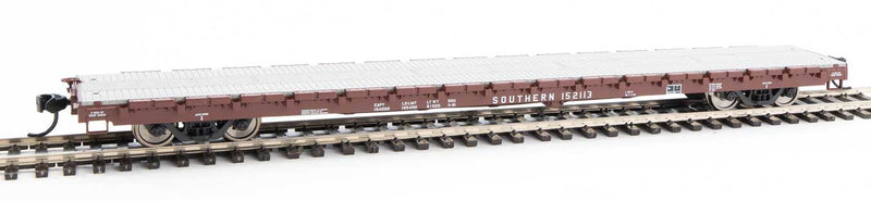 WalthersMainline 910-5375 60' Pullman-Standard Flatcar - Ready to Run -- Southern Railway