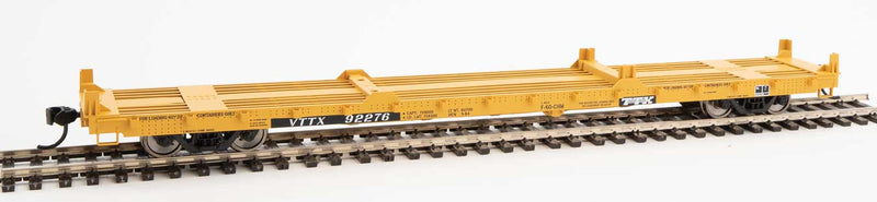 WalthersMainline 910-5383 60' Pullman-Standard Flatcar - Ready to Run -- TTX VTTX