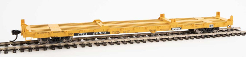 WalthersMainline 910-5386 60' Pullman-Standard Flatcar - Ready to Run -- TTX VTTX