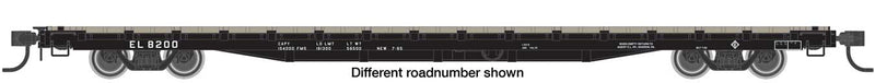 WalthersMainline 910-5396 60' Pullman-Standard Flatcar - Ready to Run -- Erie