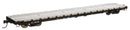 WalthersMainline 910-5398 60' Pullman-Standard Flatcar - Ready to Run - Erie