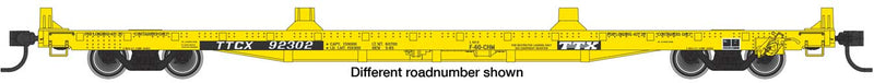 WalthersMainline 910-5412 60' Pullman-Standard Flatcar - Ready to Run -- TTCX