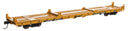 WalthersMainline 910-5417 60' Pullman-Standard Flatcar - Ready to Run -- Trailer Train VTTX