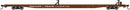 WalthersMainline 910-5566 85' General American G85 Flatcar - Ready to Run -- TTX (Brown)