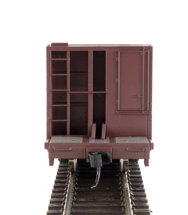 WalthersMainline 910-5813 60' Pullman-Standard Bulkhead Flatcar (48' IL) - Ready to Run -- Trailer-Train with B&O Bulkheads