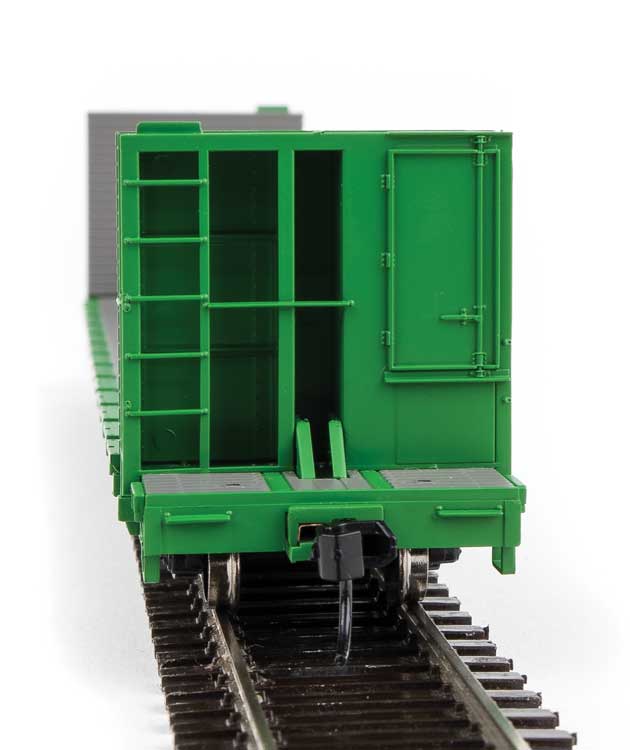 WalthersMainline 910-5864 60' Pullman-Standard Bulkhead Flatcar (48' IL) - Ready to Run -- Burlington Northern