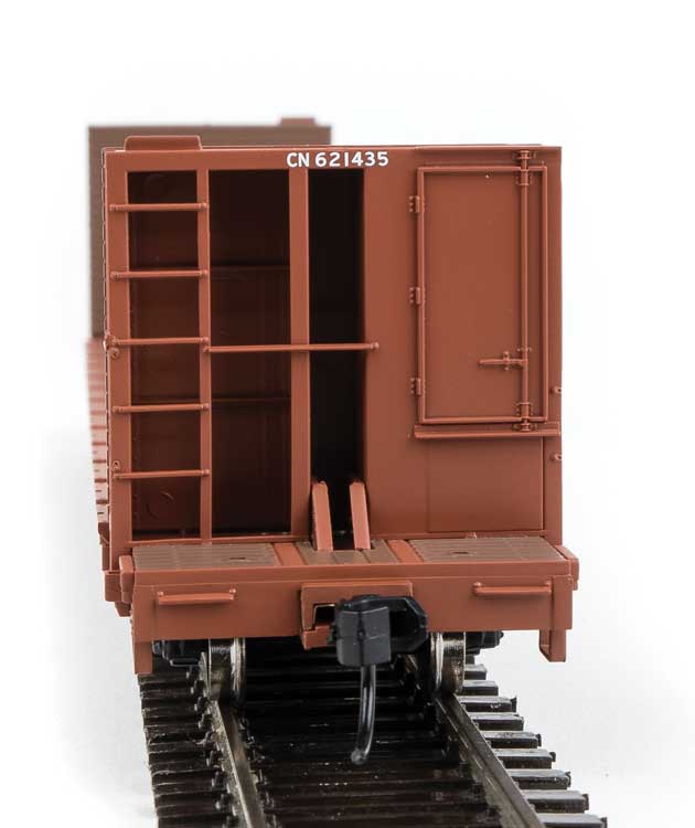 WalthersMainline 910-5868 60' Pullman-Standard Bulkhead Flatcar (48' IL) - Ready to Run -- Canadian National