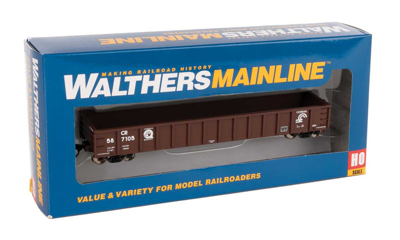 WalthersMainline 910-6265 53' Railgon Gondola - Ready To Run -- Conrail