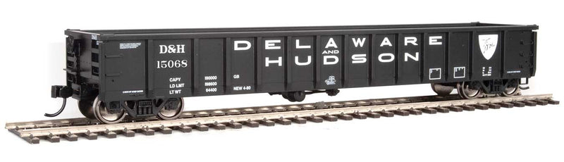 WalthersMainline 910-6273 53' Railgon Gondola - Ready To Run -- Delaware & Hudson