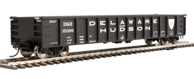 WalthersMainline 910-6276 53' Railgon Gondola - Ready To Run -- Delaware & Hudson