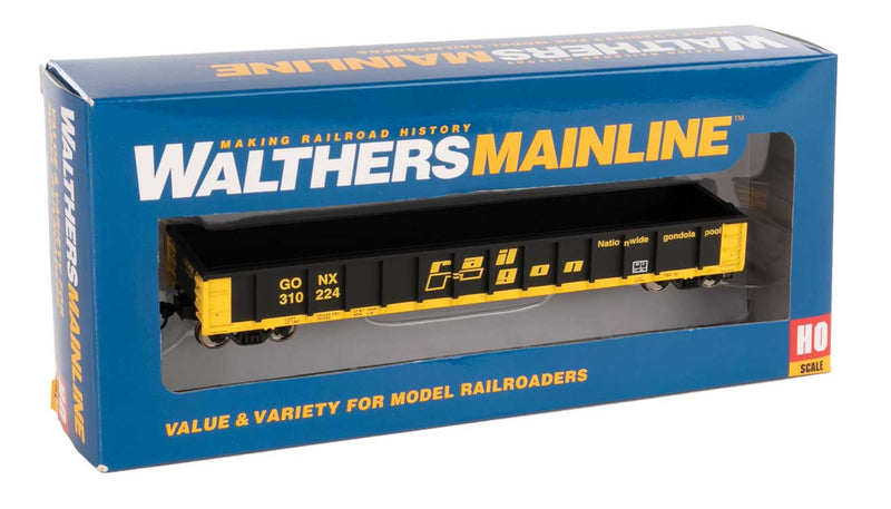 WalthersMainline 910-6278 53' Railgon Gondola - Ready To Run -- Railgon GONX