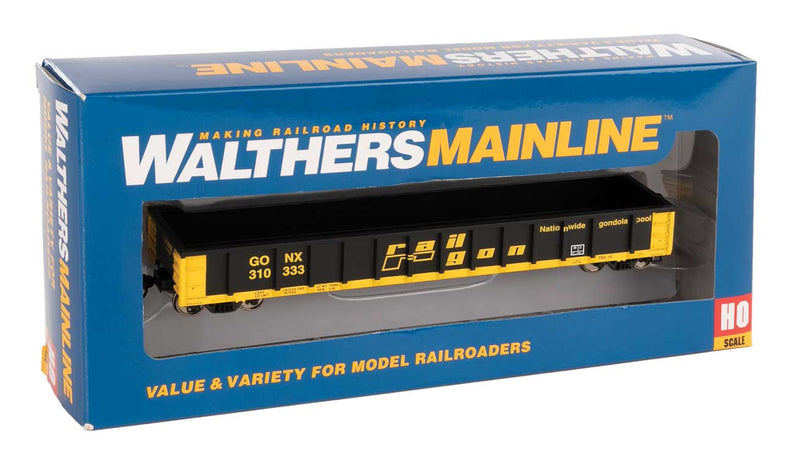 WalthersMainline 910-6279 53' Railgon Gondola - Ready To Run -- Railgon GONX