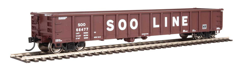 WalthersMainline 910-6285 53' Railgon Gondola - Ready To Run -- Soo Line