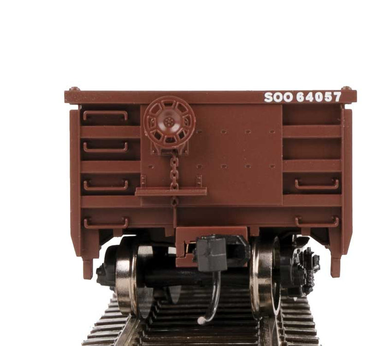 WalthersMainline 910-6285 53' Railgon Gondola - Ready To Run -- Soo Line