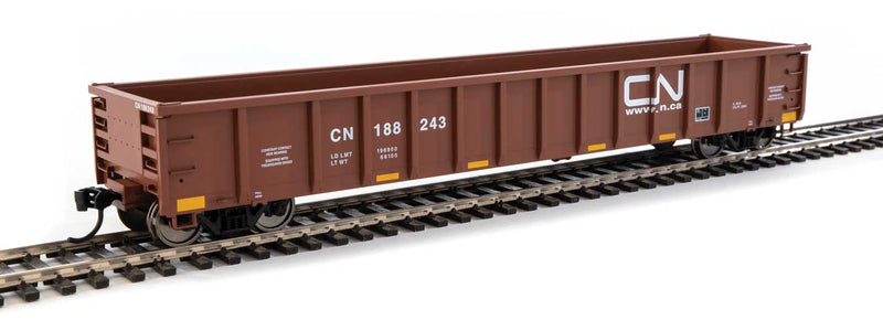 WalthersMainline 910-6291 53' Railgon Gondola - Ready To Run -- Canadian National