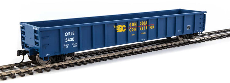 WalthersMainline 910-6295 53' Railgon Gondola - Ready To Run -- Coe Rail CRLE