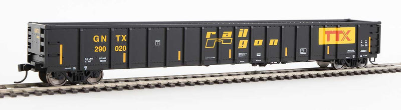 WalthersMainline 910-6418 68' Railgon Gondola - Ready To Run -- Railgon GNTX