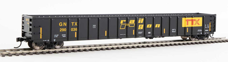 WalthersMainline 910-6419 68' Railgon Gondola - Ready To Run -- Railgon GNTX