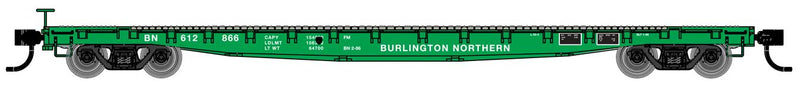 WalthersMainline 910-6601 53' GSC Flatcar - Ready to Run -- Burlington Northern