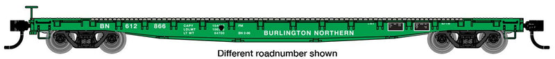 WalthersMainline 910-6603 53' GSC Flatcar - Ready to Run -- Burlington Northern