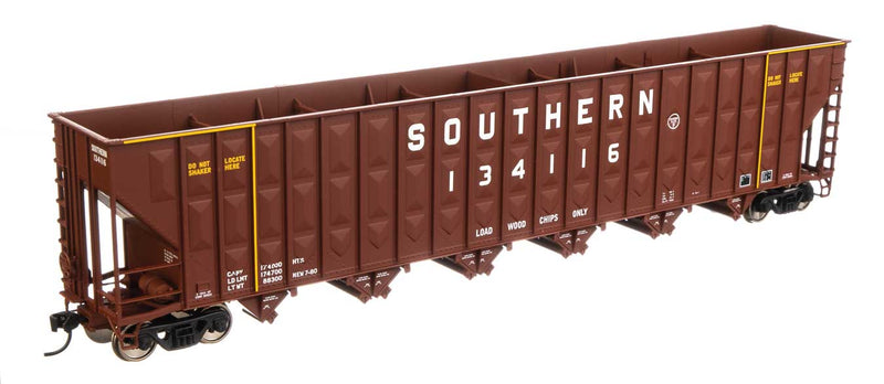 WalthersMainline 910-6781 73'3" Greenville 7,000 Cubic Foot Wood Chip Hopper - Ready to Run -- Southern Railway