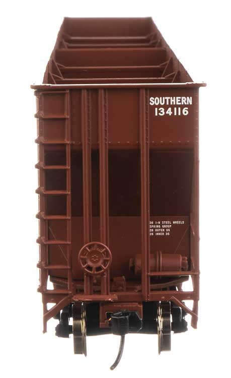 WalthersMainline 910-6781 73'3" Greenville 7,000 Cubic Foot Wood Chip Hopper - Ready to Run -- Southern Railway