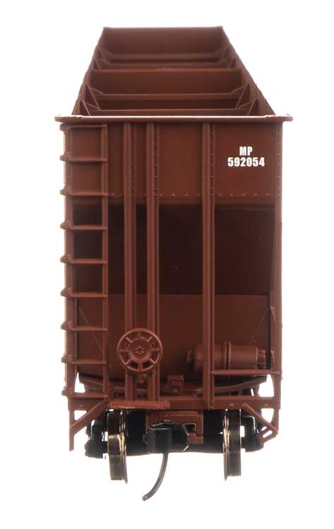 WalthersMainline 910-6787 73'3" Greenville 7,000 Cubic Foot Wood Chip Hopper - Ready to Run -- Union Pacific(R) Missouri Pacific(TM) reporting marks