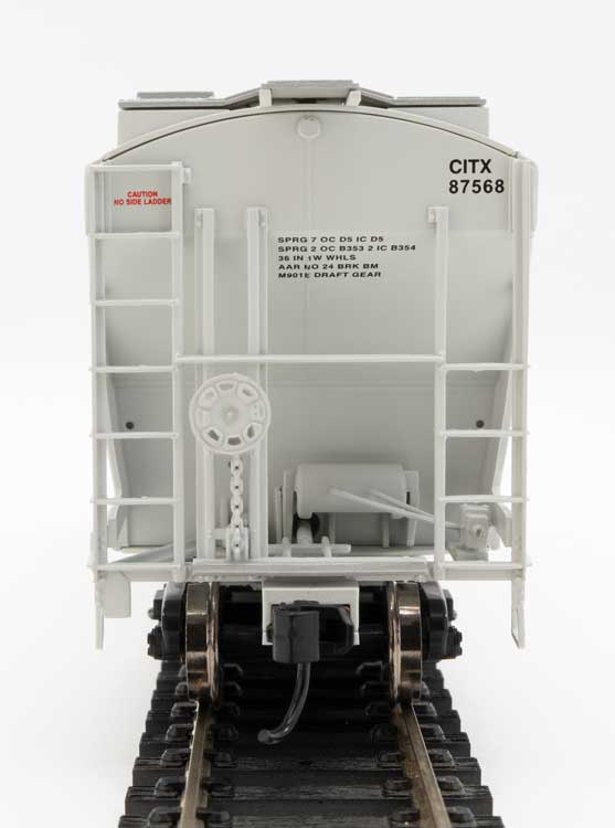 WalthersMainline 910-7571 39' Trinity 3281 2-Bay Covered Hopper - Ready to Run -- CIT Group CITX