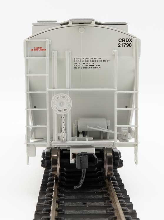 WalthersMainline 910-7576 39' Trinity 3281 2-Bay Covered Hopper - Ready to Run -- Chicago Freight Car Leasing CRDX