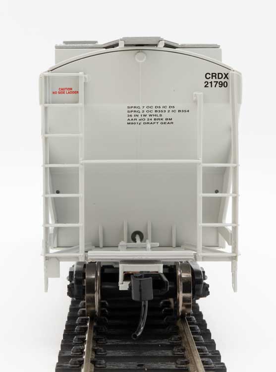 WalthersMainline 910-7576 39' Trinity 3281 2-Bay Covered Hopper - Ready to Run -- Chicago Freight Car Leasing CRDX