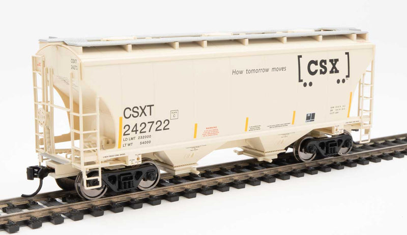 WalthersMainline 910-7578 39' Trinity 3281 2-Bay Covered Hopper - Ready to Run -- CSX