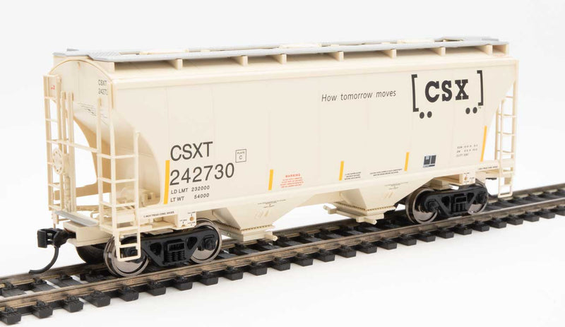 WalthersMainline 910-7579 39' Trinity 3281 2-Bay Covered Hopper - Ready to Run -- CSX