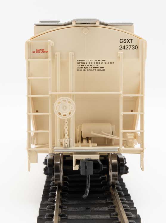 WalthersMainline 910-7579 39' Trinity 3281 2-Bay Covered Hopper - Ready to Run -- CSX