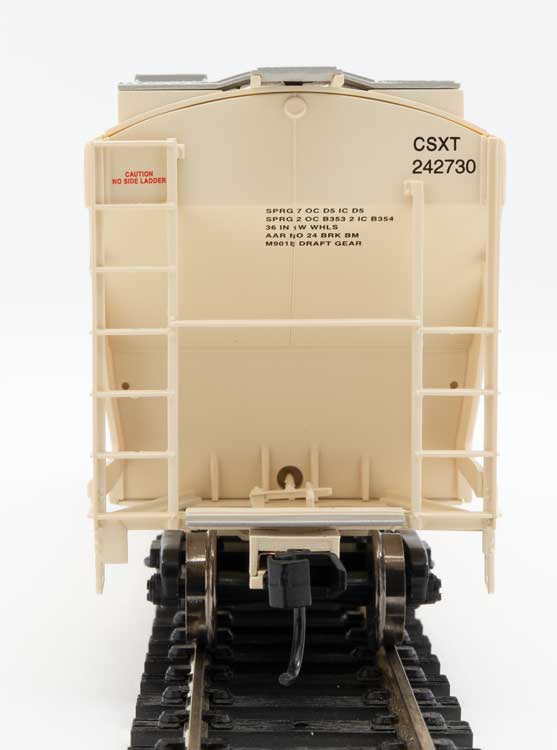 WalthersMainline 910-7579 39' Trinity 3281 2-Bay Covered Hopper - Ready to Run -- CSX