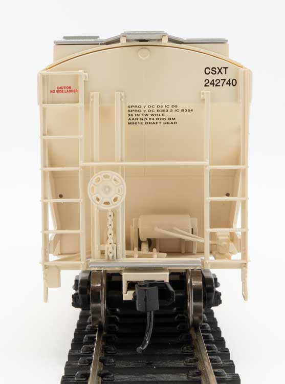 WalthersMainline 910-7580 39' Trinity 3281 2-Bay Covered Hopper - Ready to Run -- CSX