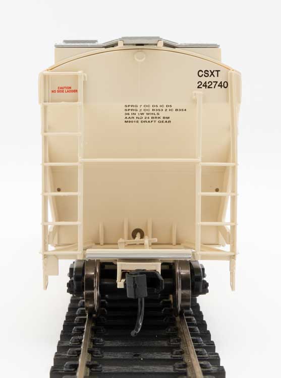 WalthersMainline 910-7580 39' Trinity 3281 2-Bay Covered Hopper - Ready to Run -- CSX