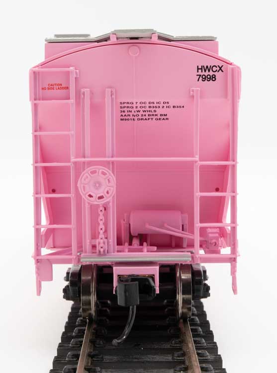 WalthersMainline 910-7584 39' Trinity 3281 2-Bay Covered Hopper - Ready to Run -- Halliburton HWCX