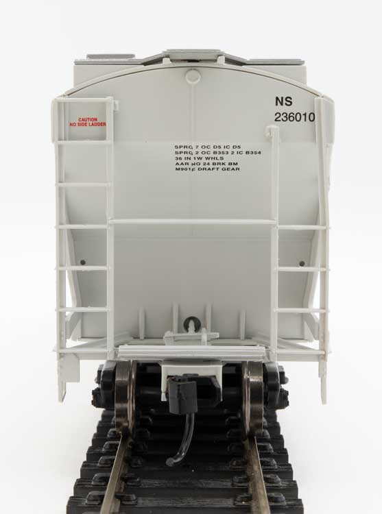 WalthersMainline 910-7585 39' Trinity 3281 2-Bay Covered Hopper - Ready to Run -- Norfolk Southern