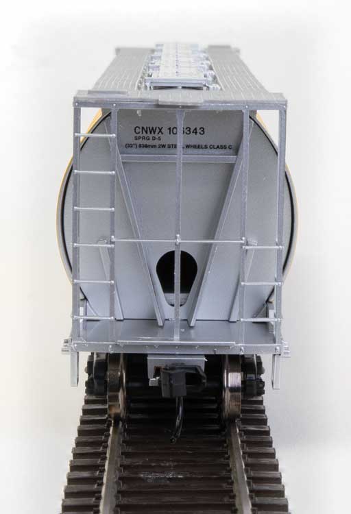 WalthersMainline 910-7844 59' Cylindrical Hopper - Ready to Run -- Canadian Wheat Board CNWX