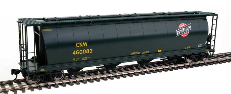 WalthersMainline 910-7849 59' Cylindrical Hopper - Ready to Run -- Chicago & North Western(TM)