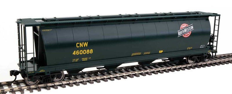 WalthersMainline 910-7850 59' Cylindrical Hopper - Ready to Run -- Chicago & North Western(TM)