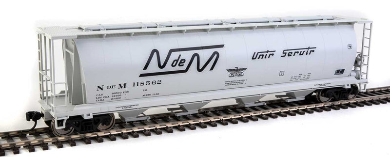 WalthersMainline 910-7857 59' Cylindrical Hopper - Ready to Run -- National Railways of Mexico NdeM