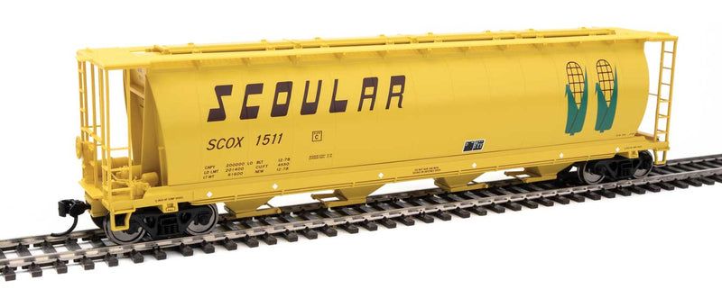 WalthersMainline 910-7860 59' Cylindrical Hopper - Ready to Run -- Scoular SCOX