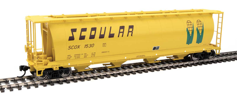 WalthersMainline 910-7861 59' Cylindrical Hopper - Ready to Run -- Scoular SCOX