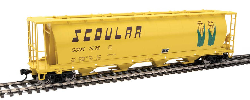 WalthersMainline 910-7862 59' Cylindrical Hopper - Ready to Run -- Scoular SCOX