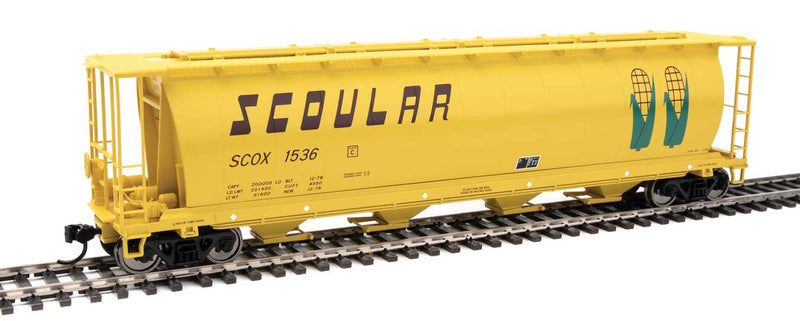 WalthersMainline 910-7862 59' Cylindrical Hopper - Ready to Run -- Scoular SCOX