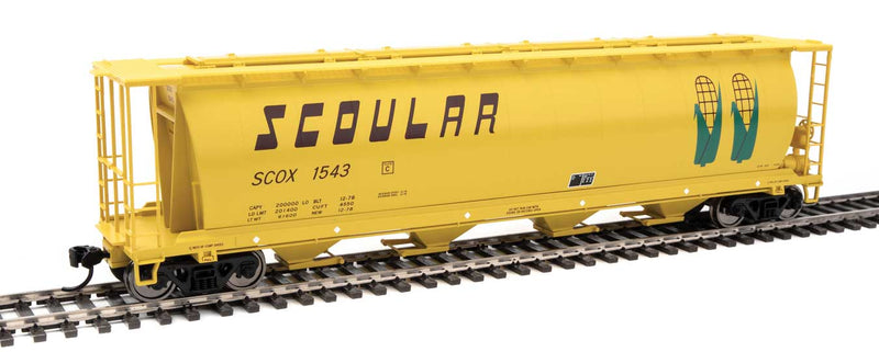 WalthersMainline 910-7863 59' Cylindrical Hopper - Ready to Run -- Scoular SCOX