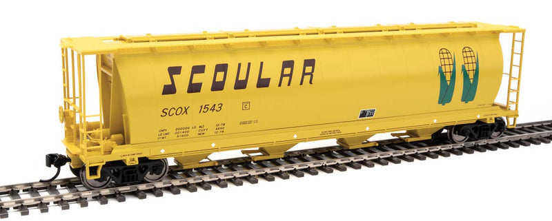 WalthersMainline 910-7863 59' Cylindrical Hopper - Ready to Run -- Scoular SCOX