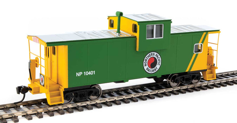WalthersMainline 910-8719 International Extended Wide-Vision Caboose - Ready to Run -- Northern Pacific